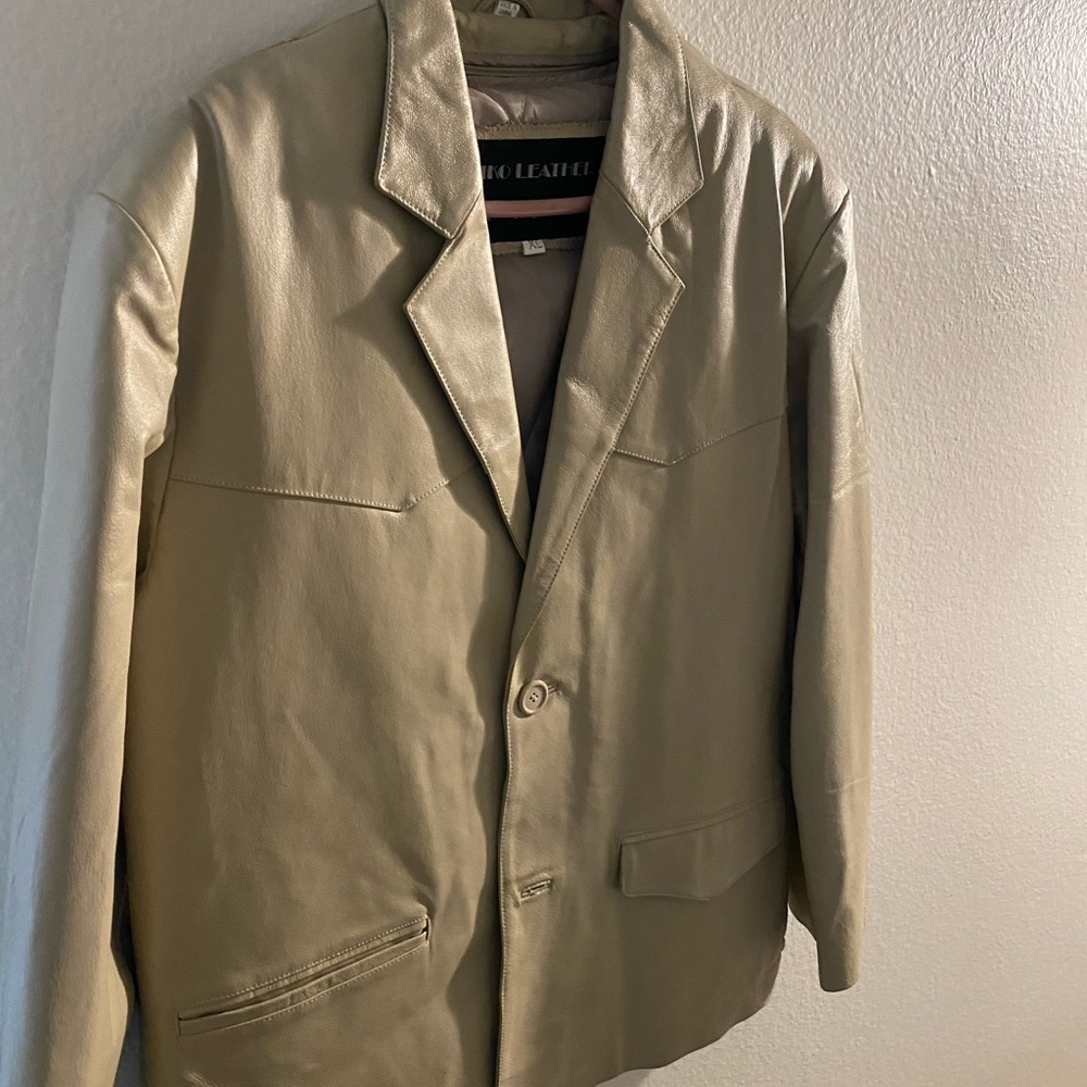 Leather jacket Xl
